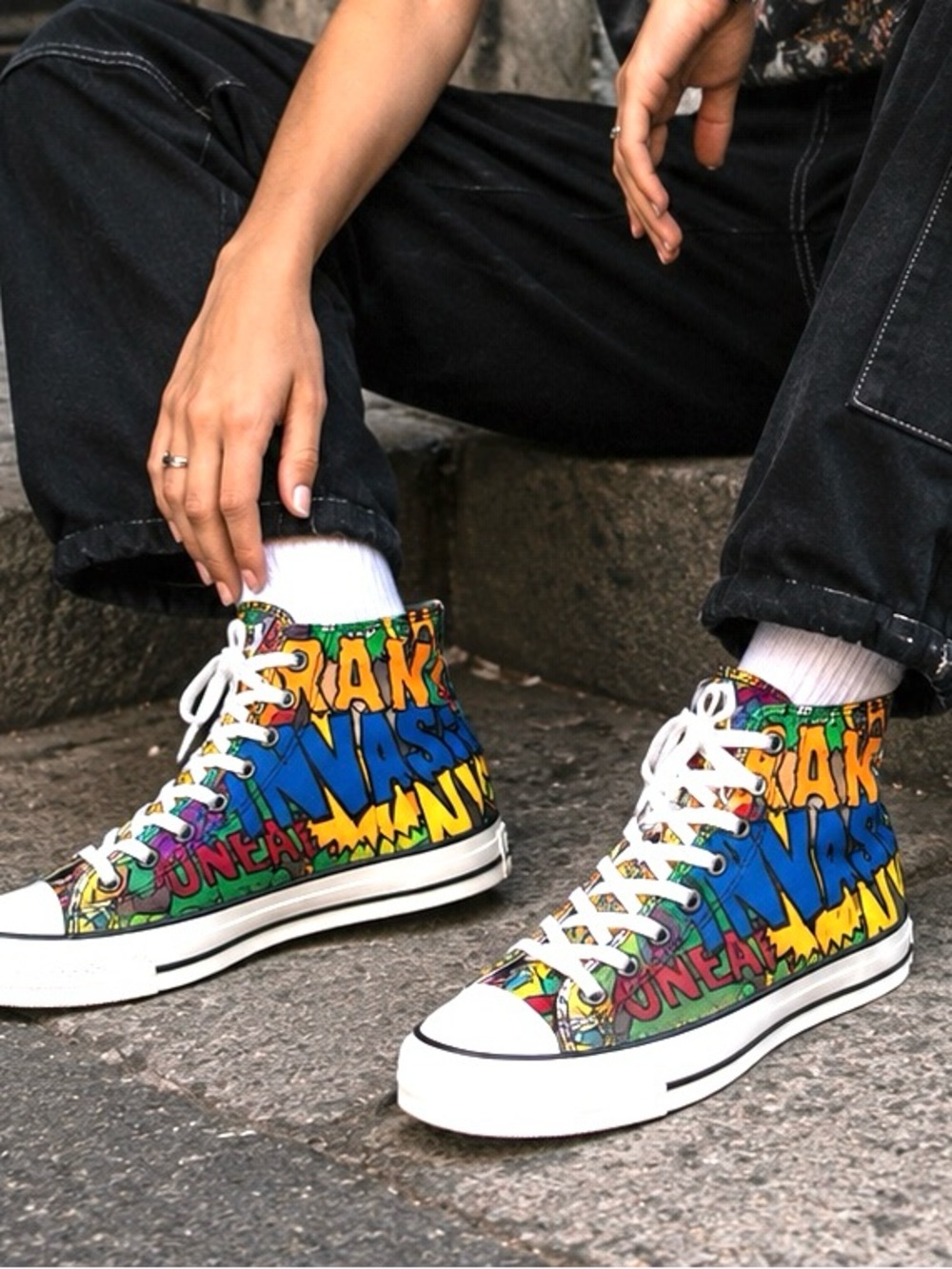 Rare Converse Chuck Taylor "Sci-Fi Mars Invasion" High-Tops – Unisex